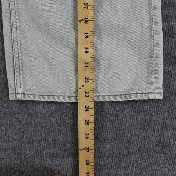 Rag Bone Jeans Womens 27 Maya High Rise Shorty Wide Leg Dust Gray Denim Casual - Picture 13 of 16